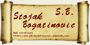 Stojak Bogatinović vizit kartica